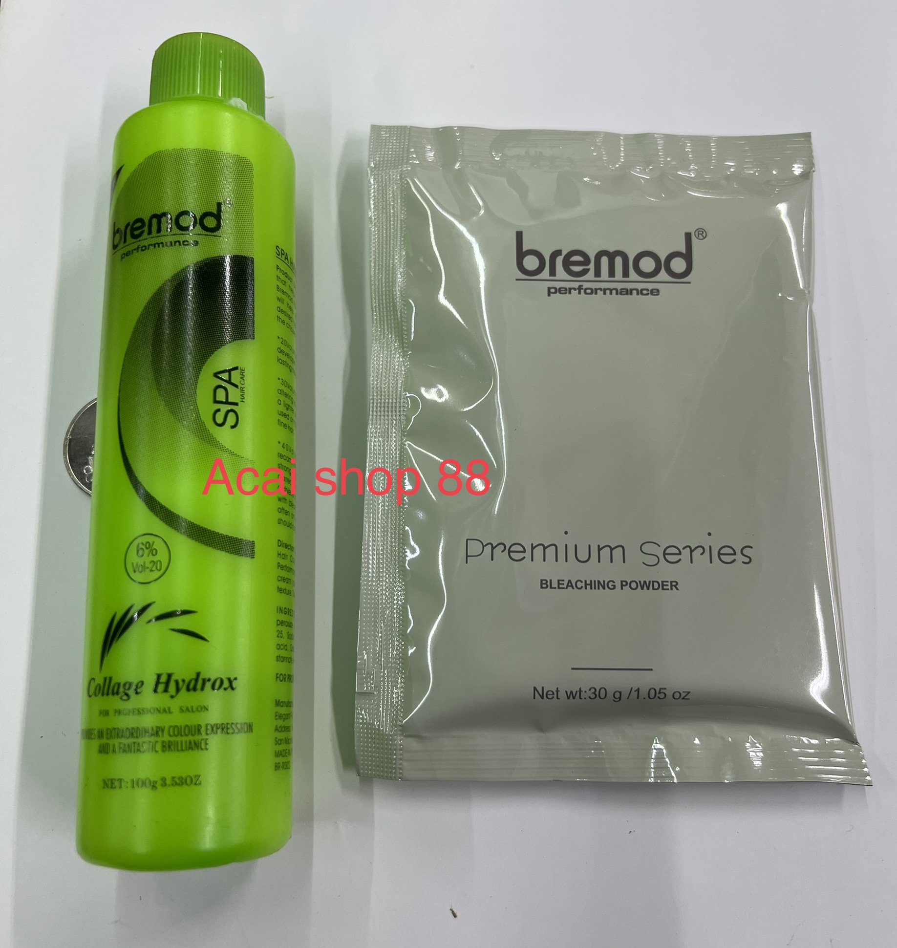 Hair bleaching powder with oxidizing peroxide set bremod bleach bremod  peroxide | Lazada PH