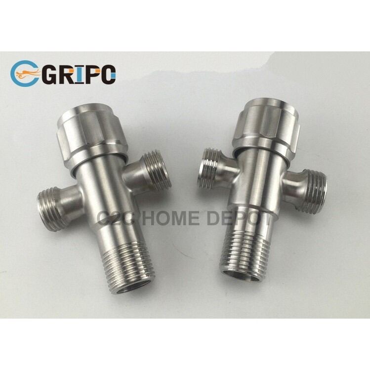 Gripo sus304 stainless two way angle valve