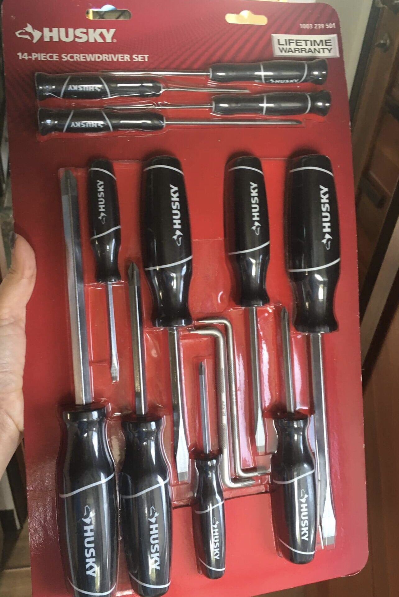Husky Diamond Tip Screwdriver Set