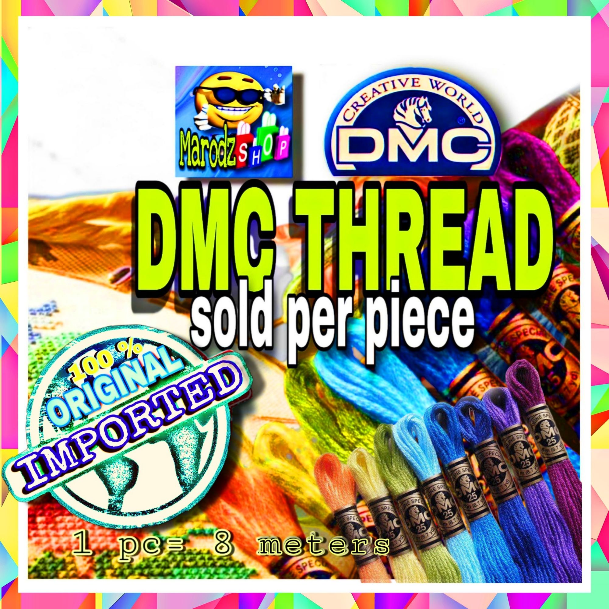 Premium Rainbow Color Embroidery Floss - Cross Stitch Threads - Friendship  Bracelets Floss - Crafts Floss - 116 Pcs - 105 Skeins Per Pack and Set of