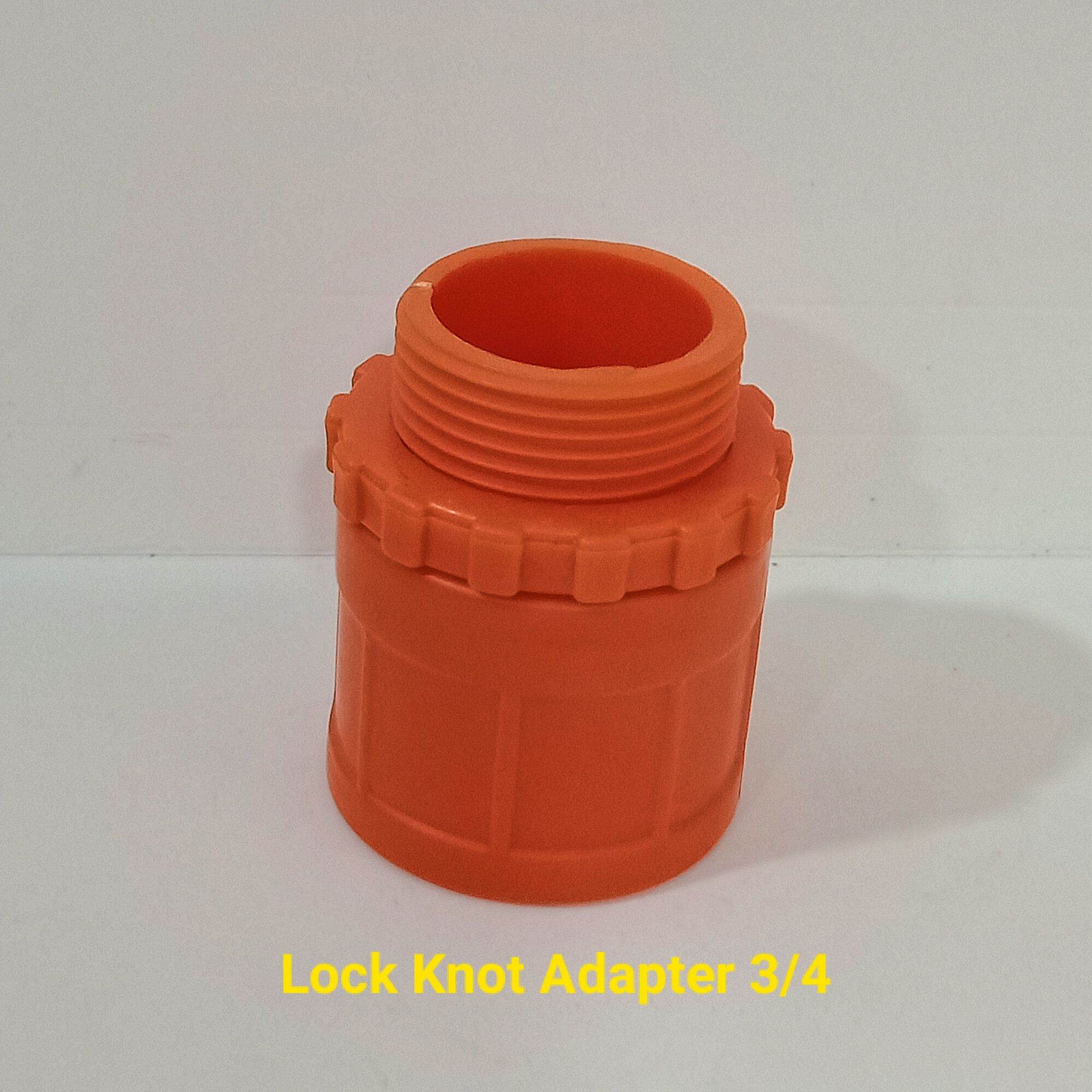 ORANGE PVC LOCK KNOT ADAPTER 3/4 Lazada PH