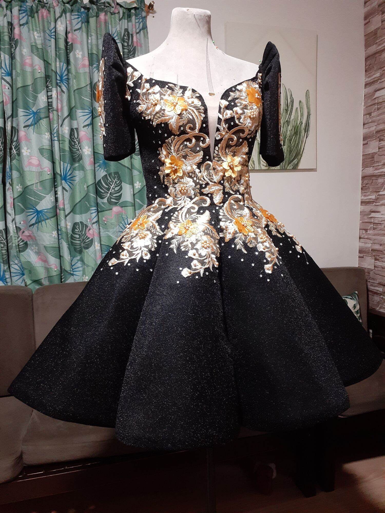 Filipiniana shop cocktail gown