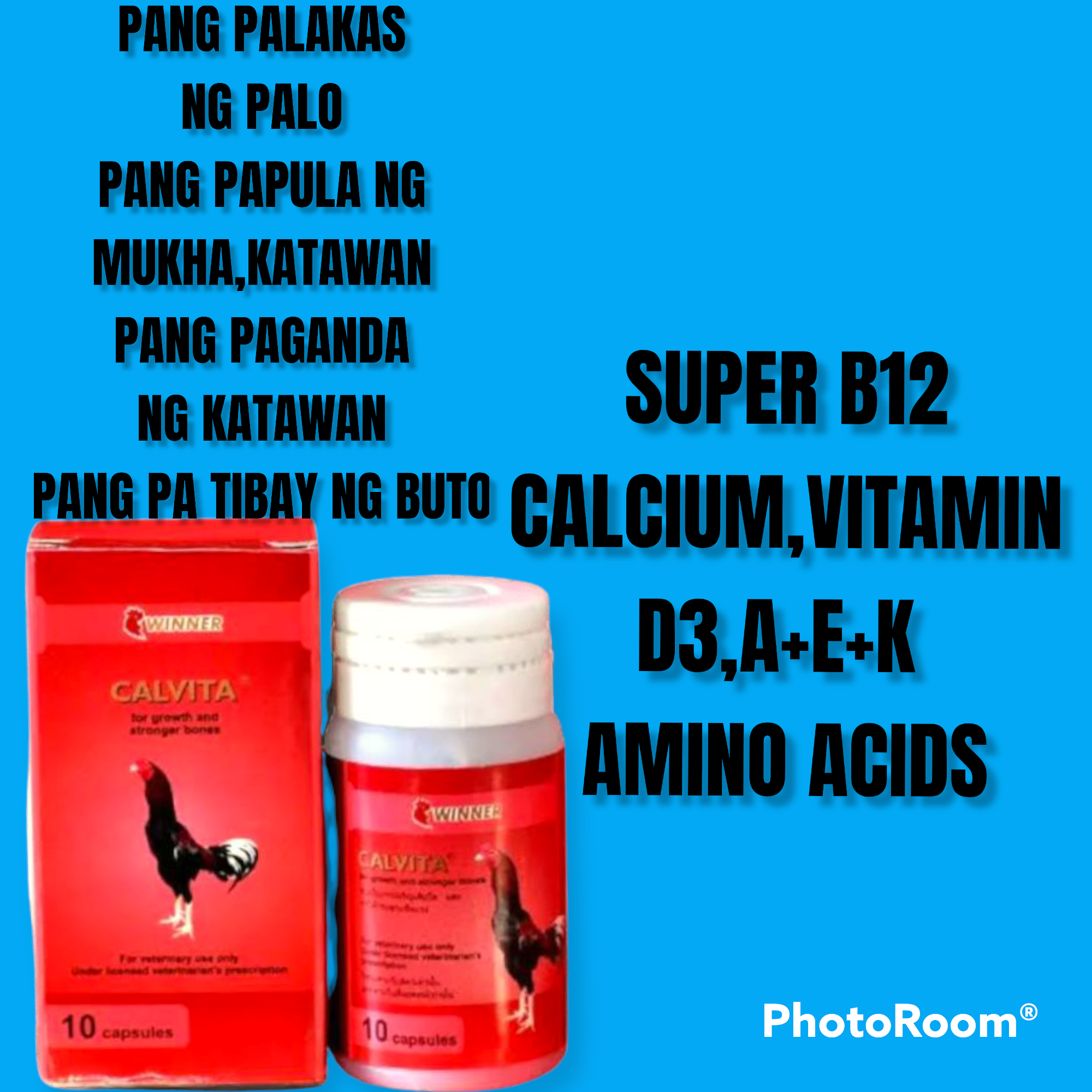 CALVITA CALCIUM PLUS VITAMINS FOR GAMEFOWL Lazada PH