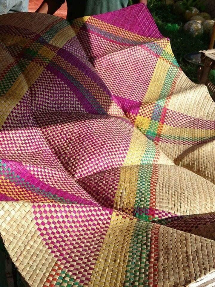 Native Hand Woven Banig from Pandan plant. Size Single, Double, and