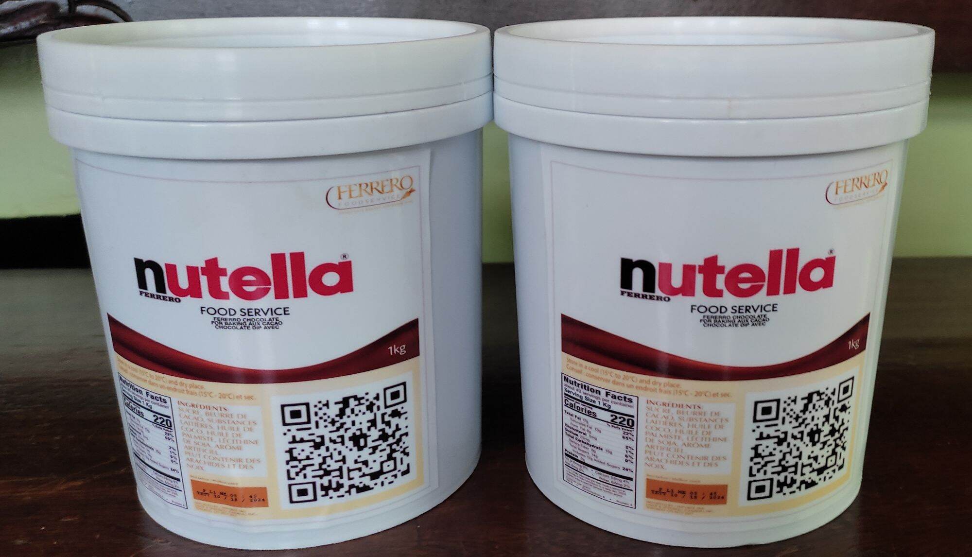 NUTELLA FERRERO 1 KG