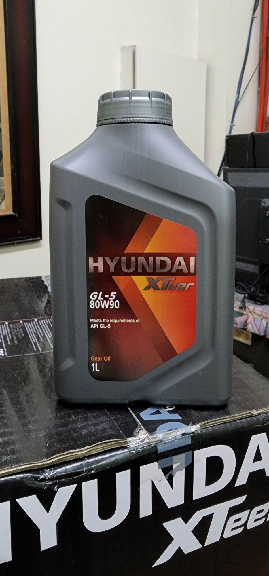 Hyundai Xteer Gear oil GL5 80W90 1ltr Lazada PH
