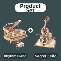 Rolife | Carousel DIY Music Box Assembly Model