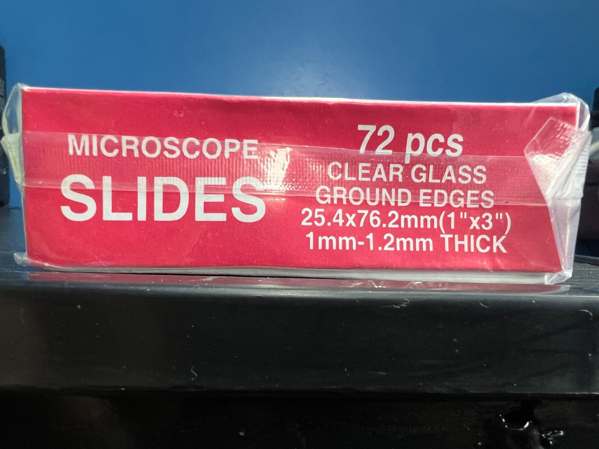 Microscope Glass Slides SAIL BRANDUNGROUNDED, GROUND, FROSTED (1 box