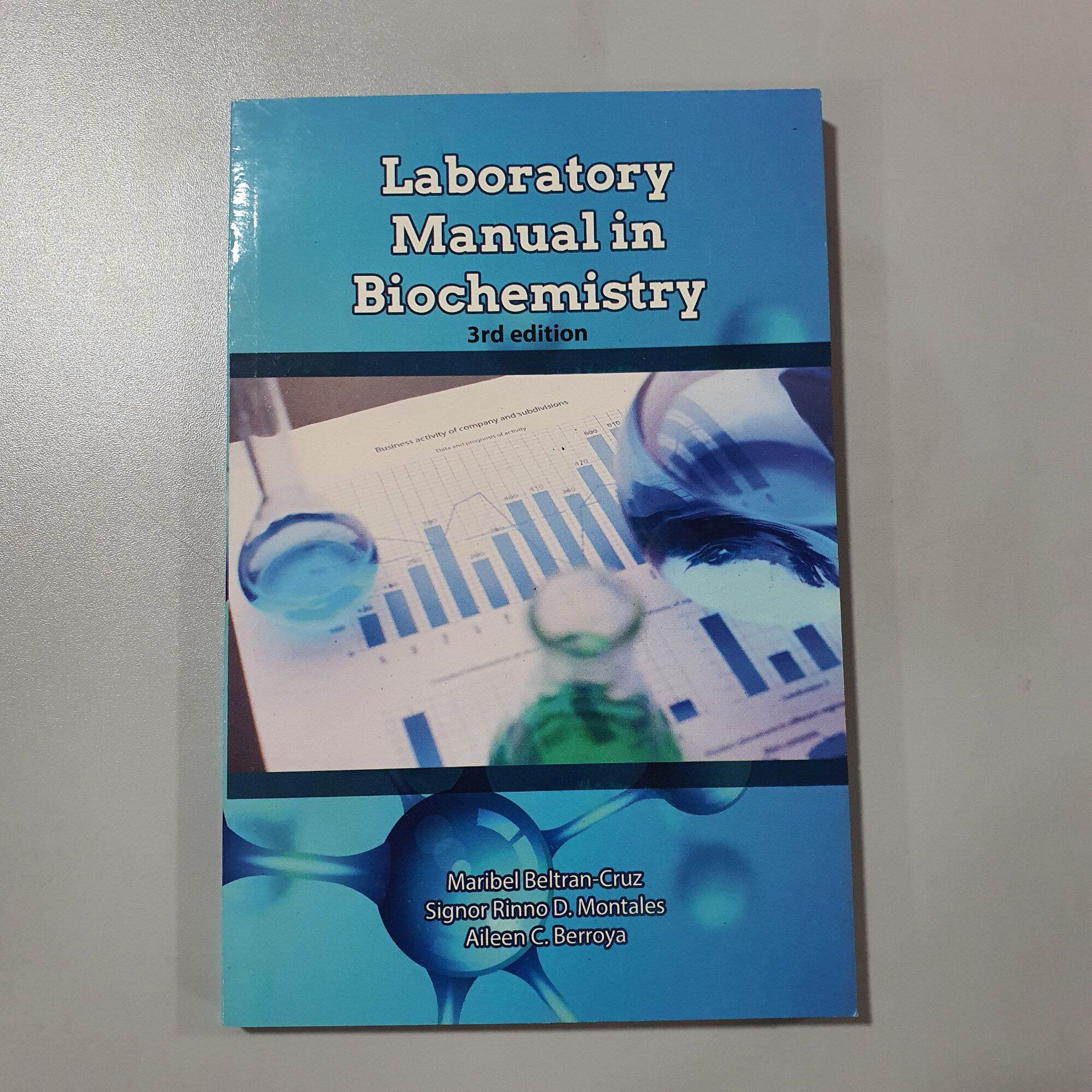 Laboratory Manual In Biochemistry 3rd Edition By: Beltran Cruz | Lazada PH