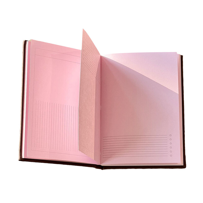 Unique Cute A6 Kawaii Planner - Strawberry Chocolate Pink Great Travel Journal For Girls