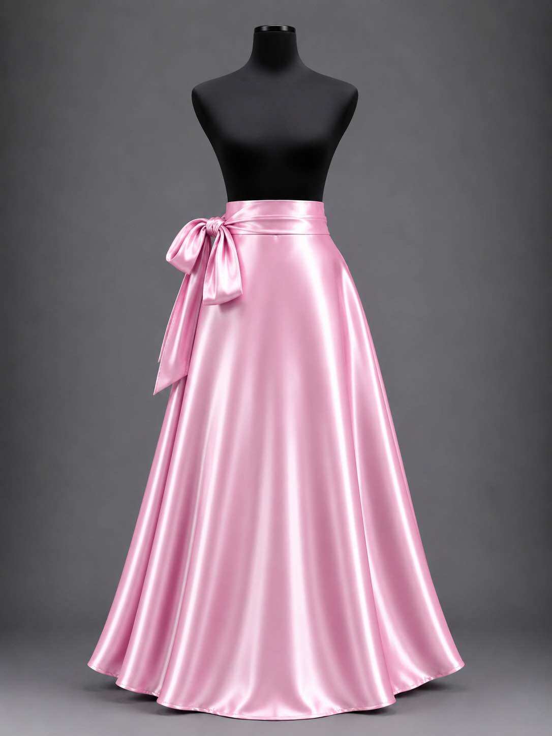 FORMAL FILIPINIANA WRAP AROUND SKIRT ( SATIN FABRIC) - Image 3