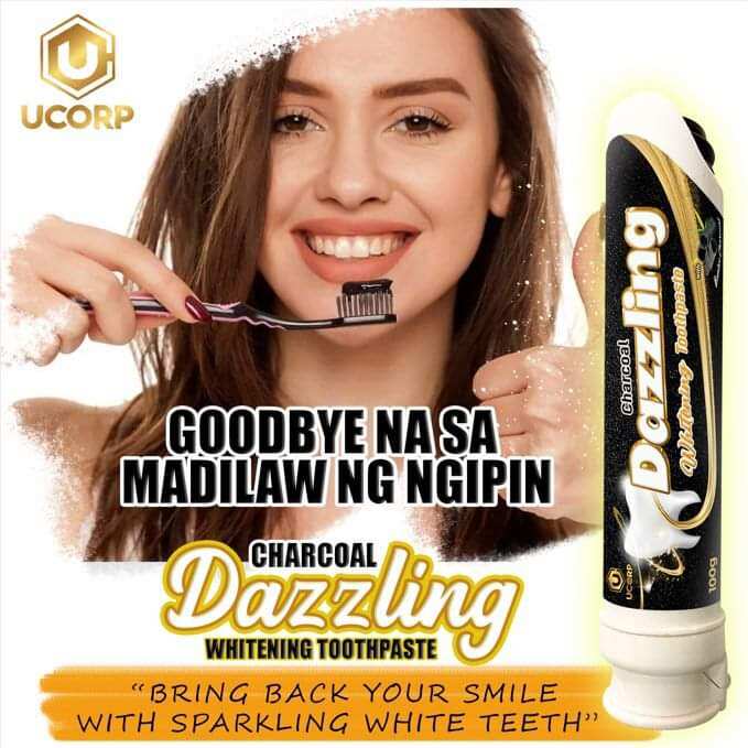 Charcoal Dazzling toothpaste by Ucorp Lazada PH