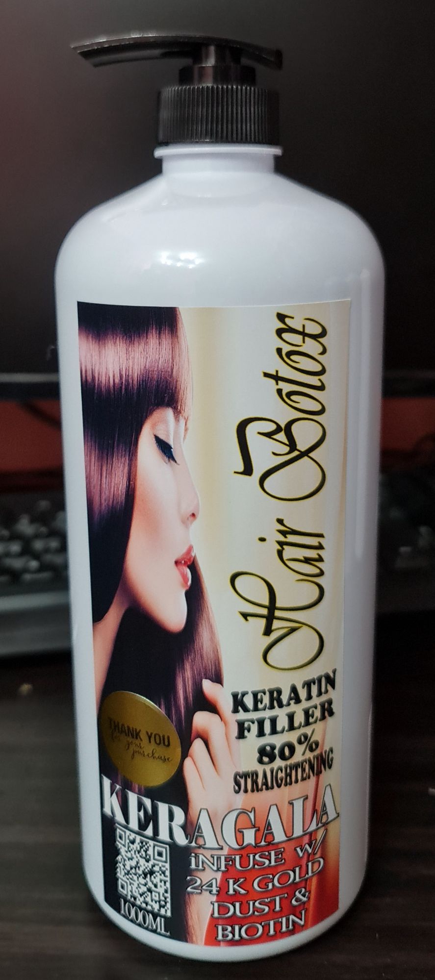 HAIR BOTOX 1000ML KERAGALA Infused with 24K Gold Dust & Biotin +FREE 50ML  CONCENTRATED HAIR BOTOX FOR REBONDING | Lazada PH