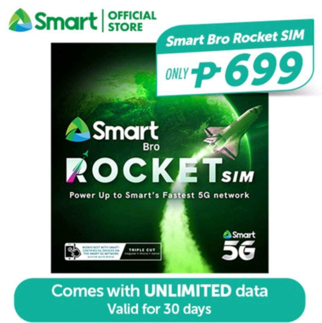 NEW ROCKET SIM UNLI DATA 30DAYS 699/GOMO SIM UNLI DATA 30DAYS/ROCKET SIM 20GB FOR 7DAYS pwede  2g 3g 4g 5gKUNG ANO PO NASA PICTURE YON PO MA KUKUWA NYO. 