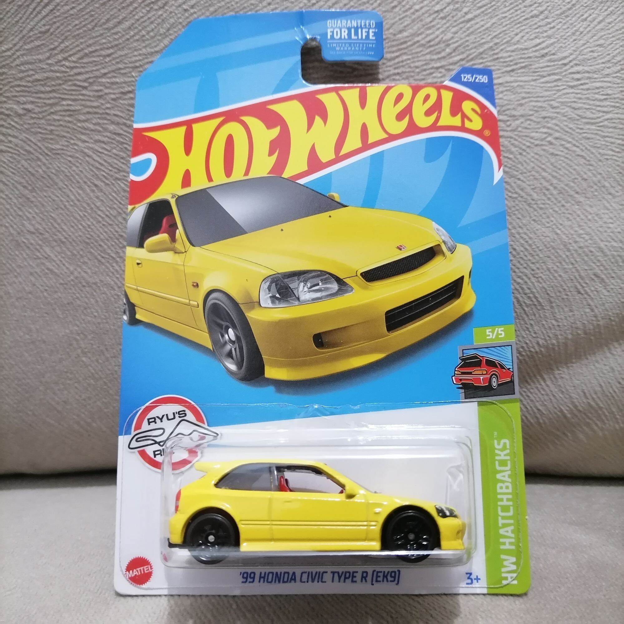 Hot Wheels 1999 Honda Civic Type R (EK9) - HW Hatchbacks (US Card ...