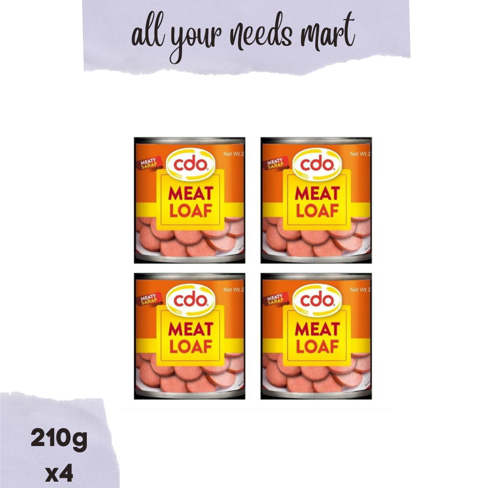 Cdo Meat Loaf, 210g x 4 Lazada PH