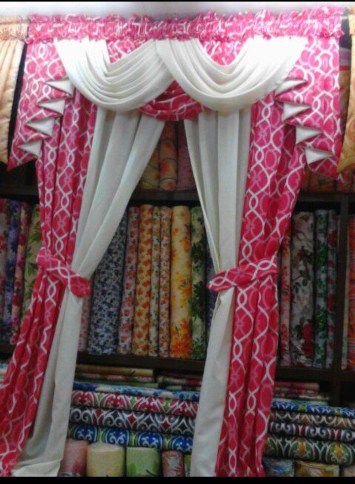 SALE SWAG LOOP CURTAIN MAKAPAL ANG TELA KRETONA FABRIC Lazada PH   Sa326532f5f4a4b25980b5594a78c0c21Q 