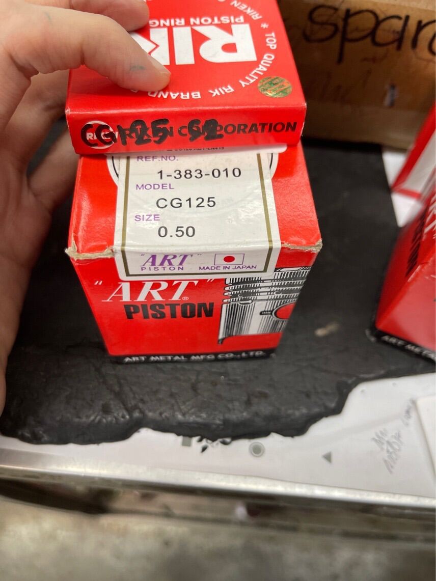 RIK Japan Piston Ring for CG125 Lazada PH