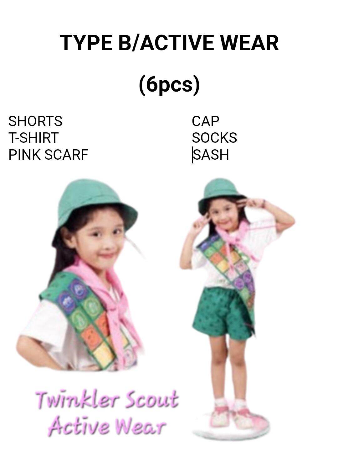 GSP ACTIVE WEAR/TWINKLER/STAR/JUNIOR GIRL SCOUT