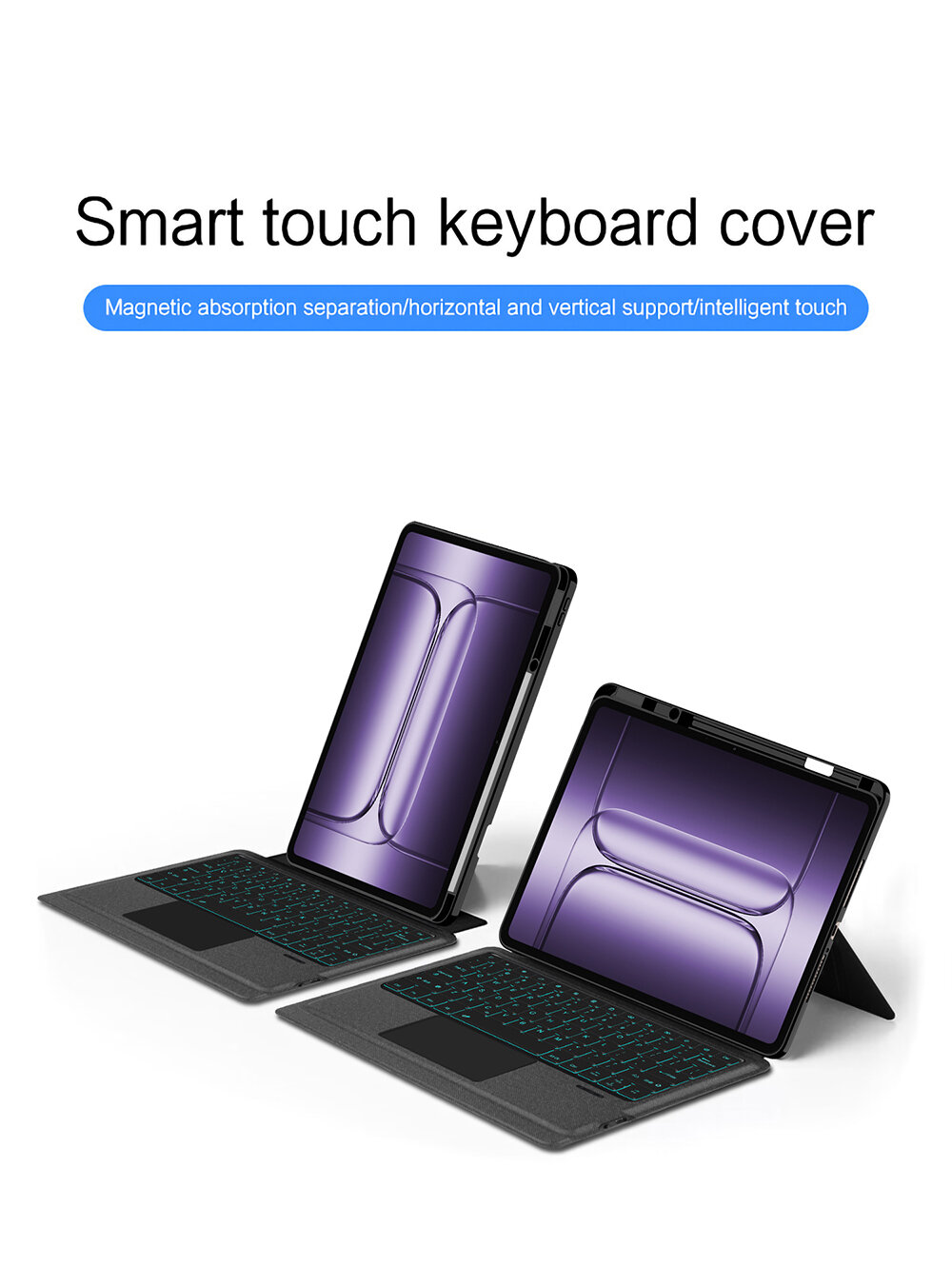 HUWEI Magic Keyboard For OPPO Pad 4 Pro 13.2 Inch 2025 Case