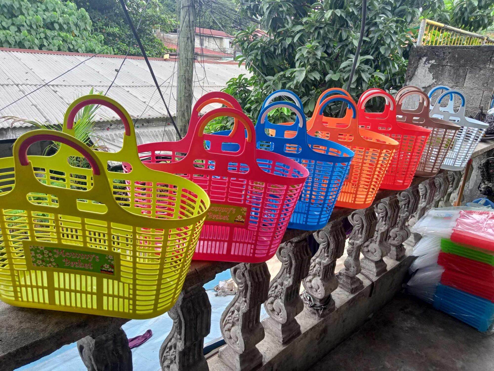 Aesthetic Basket Hyd Walajapet Handcrafted Natural Coloured Bamboo