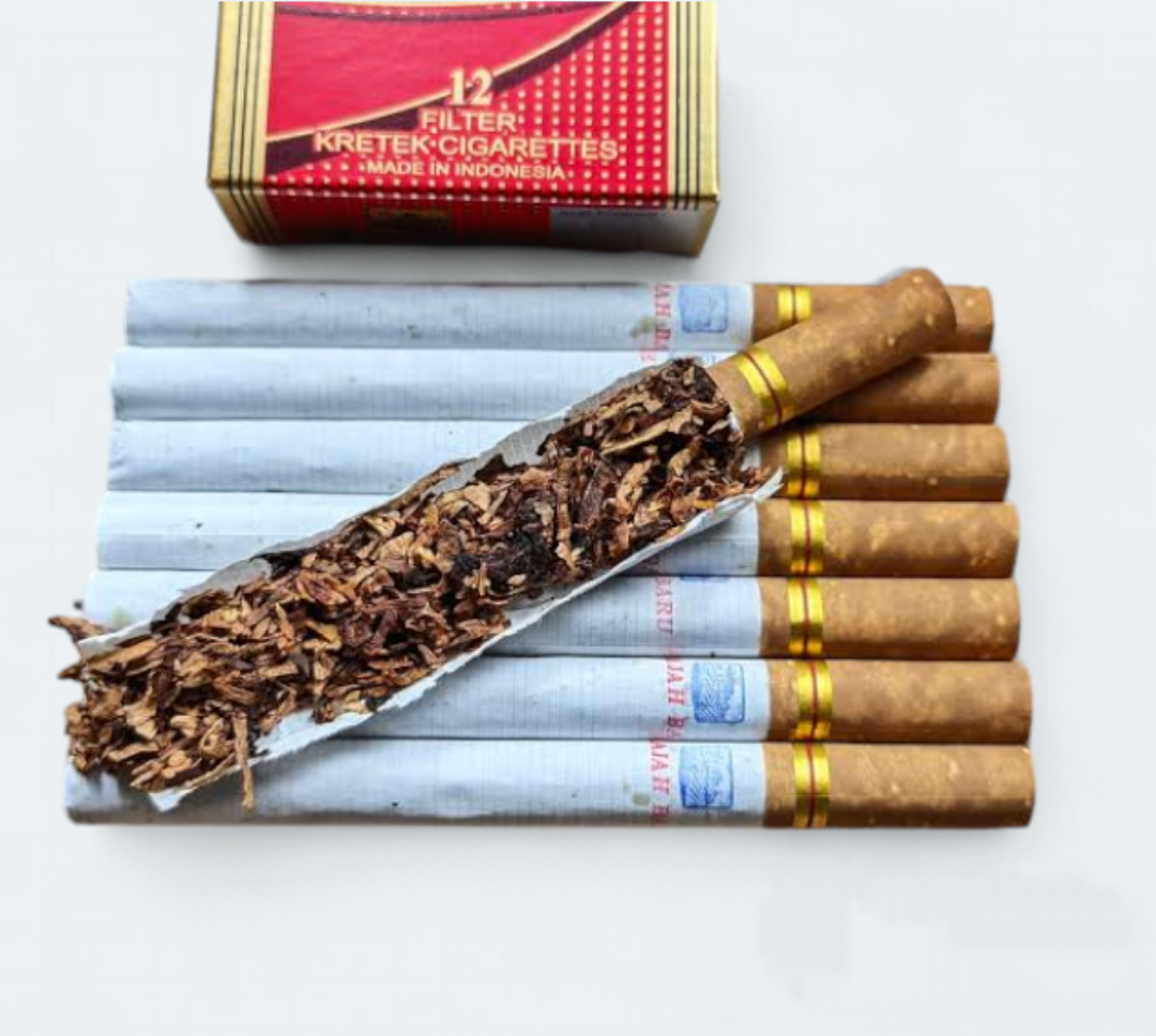 Original Made in Indonesia International 12 Filter Kretek Gudang Baru or Gajah  Baru Organic Classic Clove Cigarettes Hard Pack Kretek Gudang - Lazada
