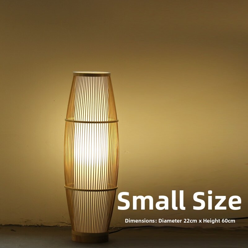 ZHUMUCHUANSHUO | Zen Style Bamboo Floor Lamp