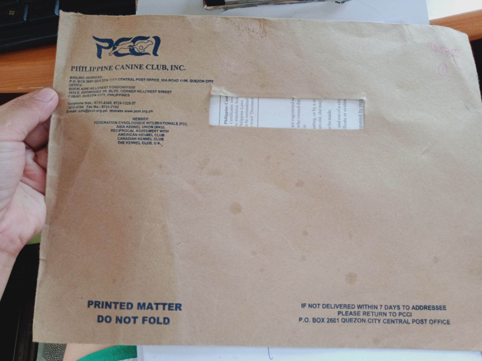 How Much Does It Cost To Register A Dog With Pcci