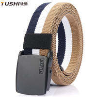 Tushi | Elastic Casual Belt Automatic Buckle