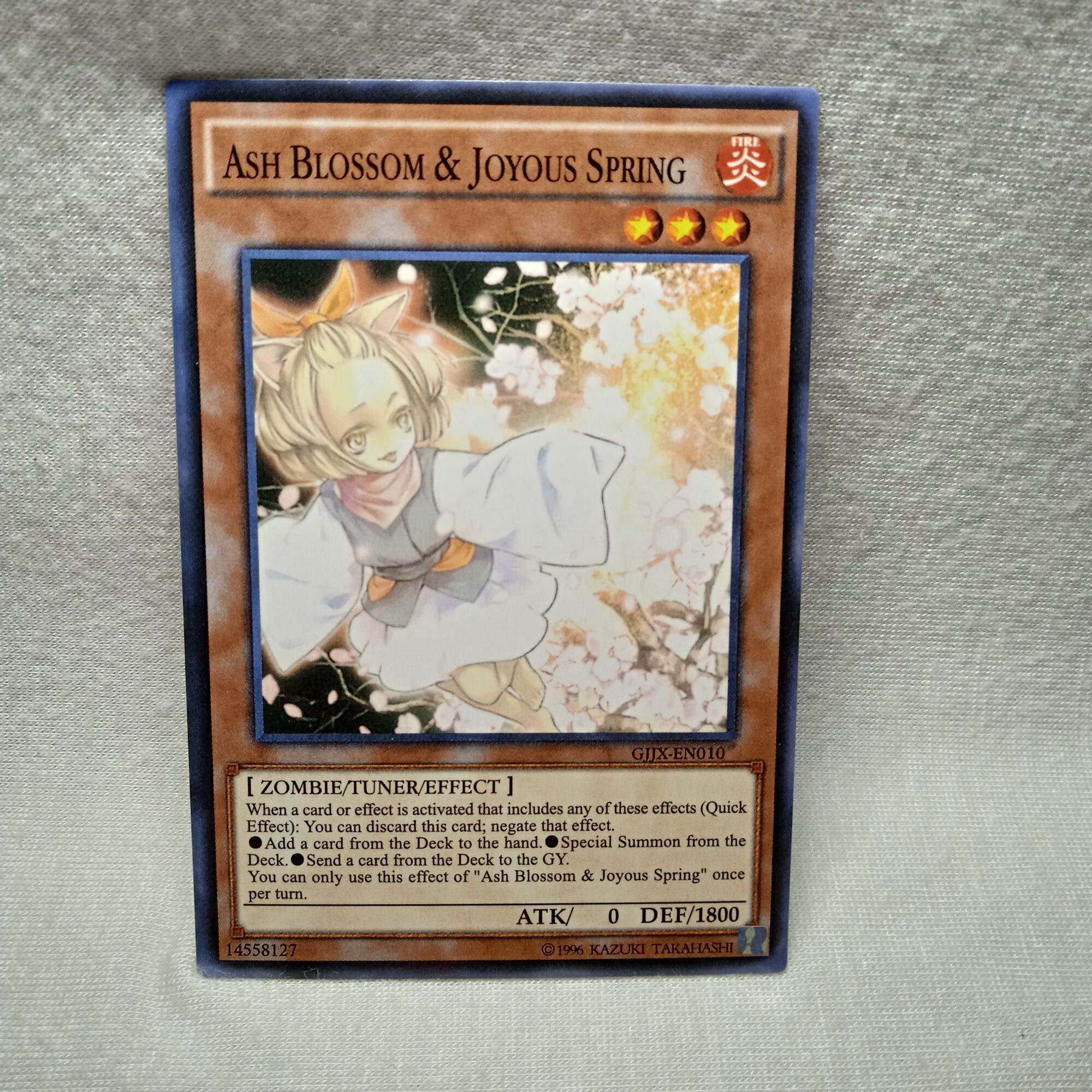 Yu gi Oh! Trading Card Game Ash Blossom & Joyous Spring (Class A) Brand New Sold per Piece