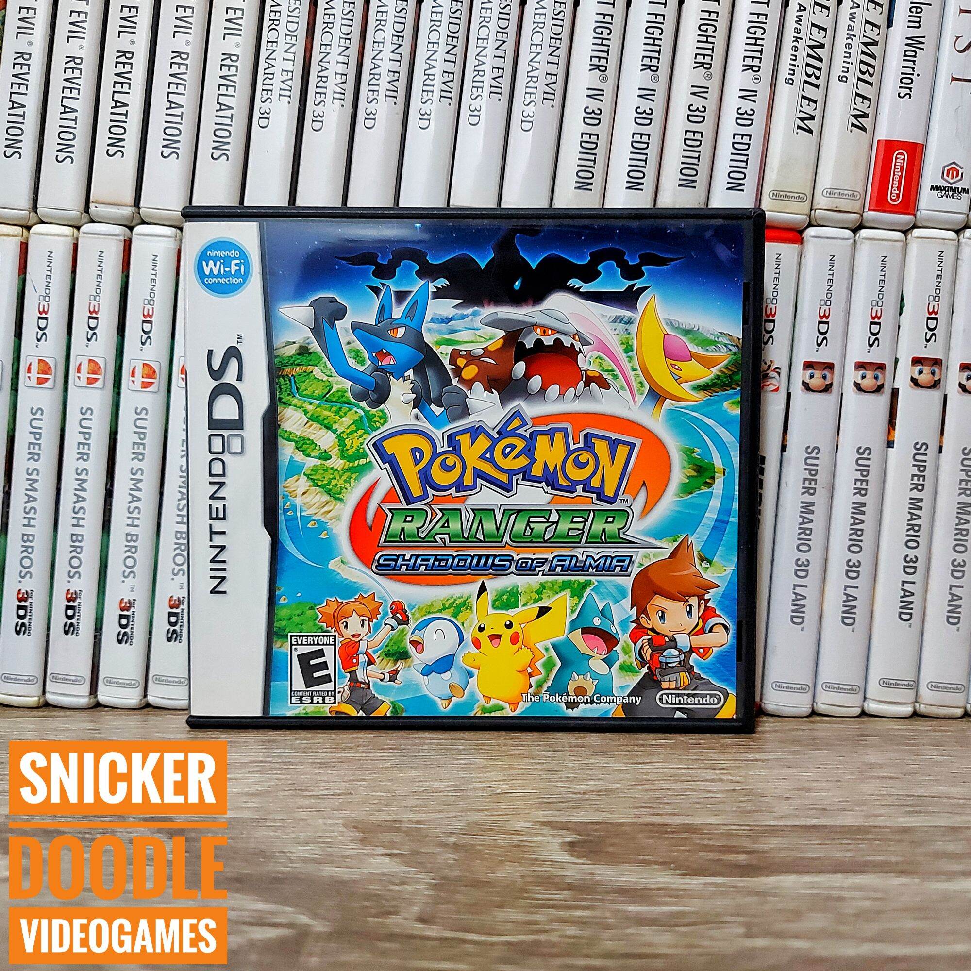 DS Nintendo Pokemon Ranger: Shadows of Alma With Manual US Region