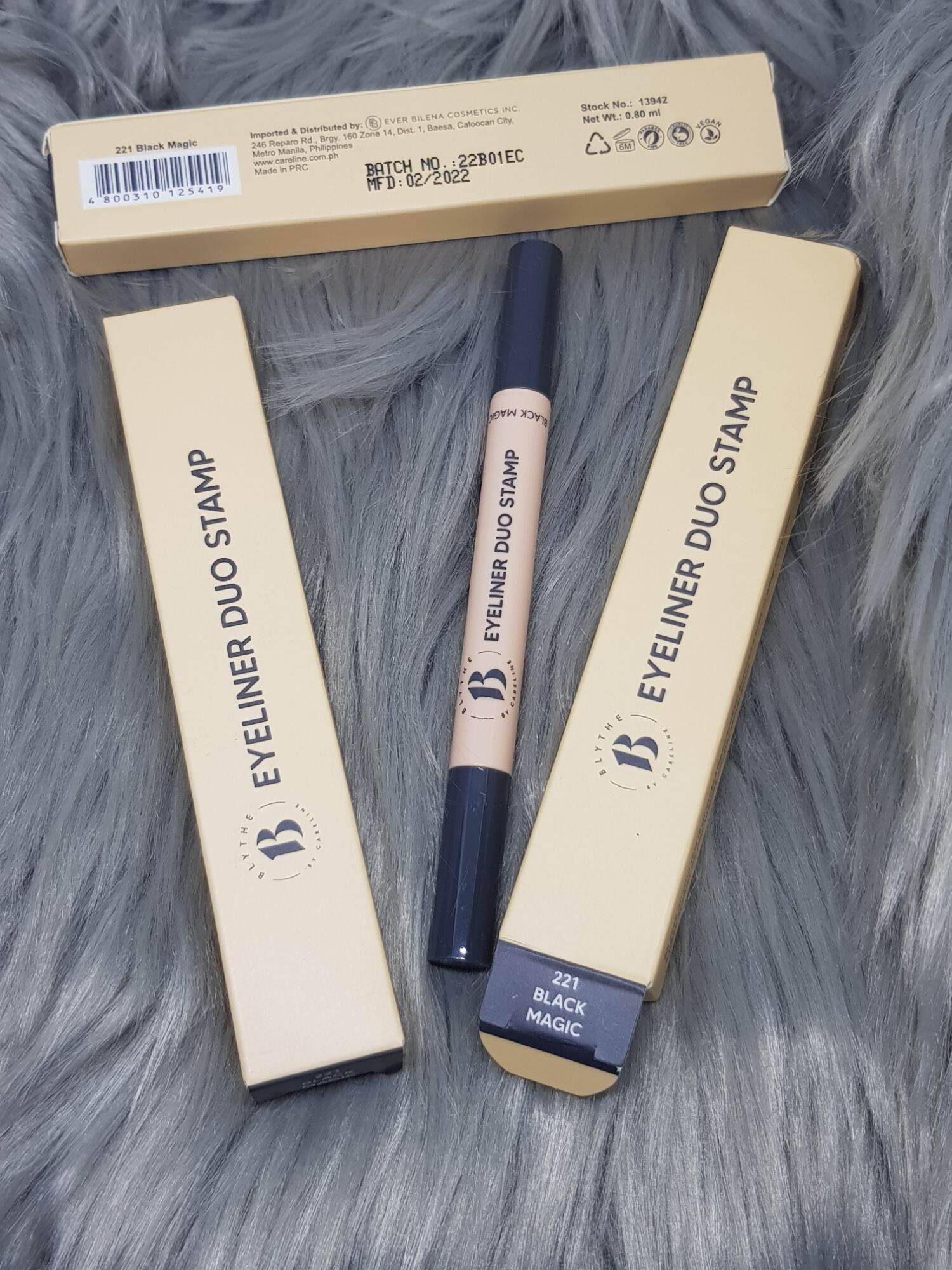 careline blythe eyeliner duo stamp in black magic (Smudgeproof, waterproof,longwearing) Lazada PH