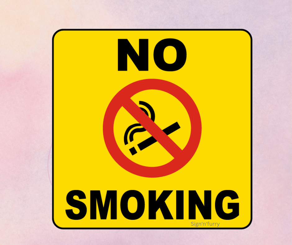 No Smoking Signage Lazada Ph