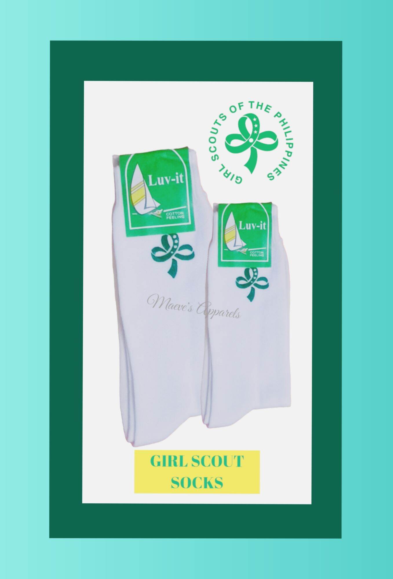 GIRL SCOUT SOCKS/ GIRL SCOUT FOOT WEAR Lazada PH