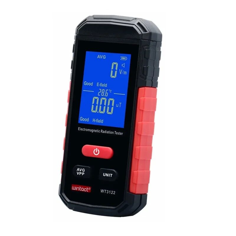 WT3122 Geiger counter Electric Magnetic Field Radio Detector Emf Meter Portable Emission Dosimeter Sound Light Alarm