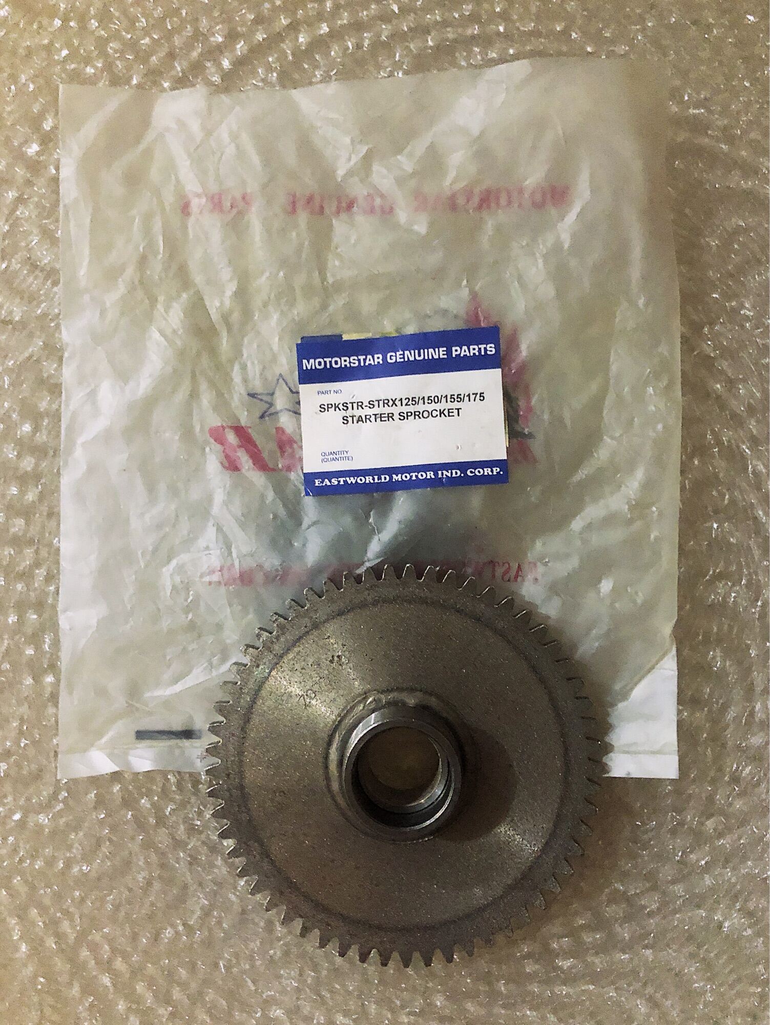 STARX125/150/155 STARTER SPROCKET MOTORSTAR Lazada PH