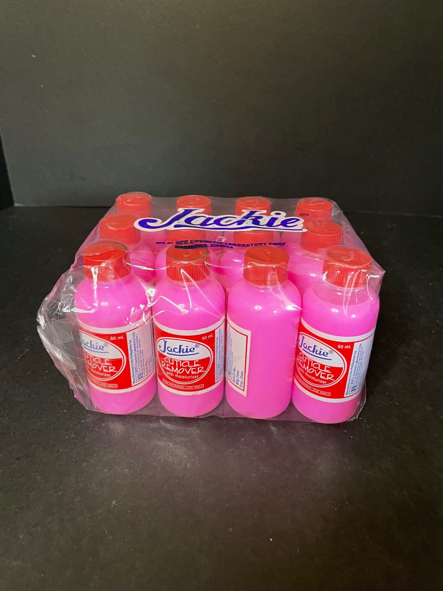 Cuticle Remover 60ml*Jackie Available For 1pack x12pcs Lazada PH