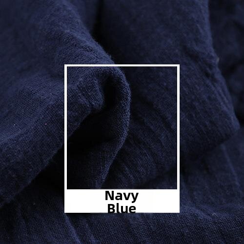 Summer Lightweight Colored Solid Color Linen Cotton Fabric