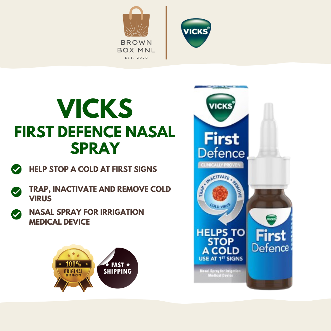 VICKS First Defense Nasal Spray 15ml Lazada PH