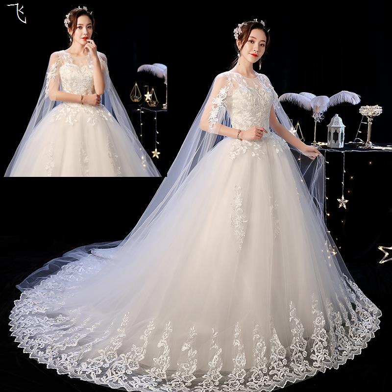 2021 Off-Shoulder Bridal Wedding Dress by 
