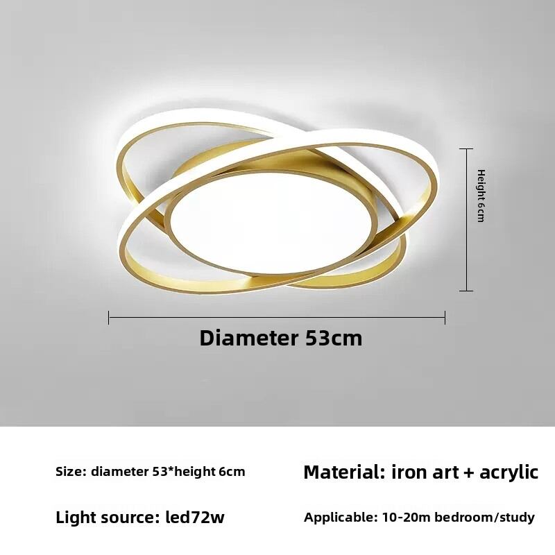 HONGJI | Remote Control Modern Simple LED Ceiling Light