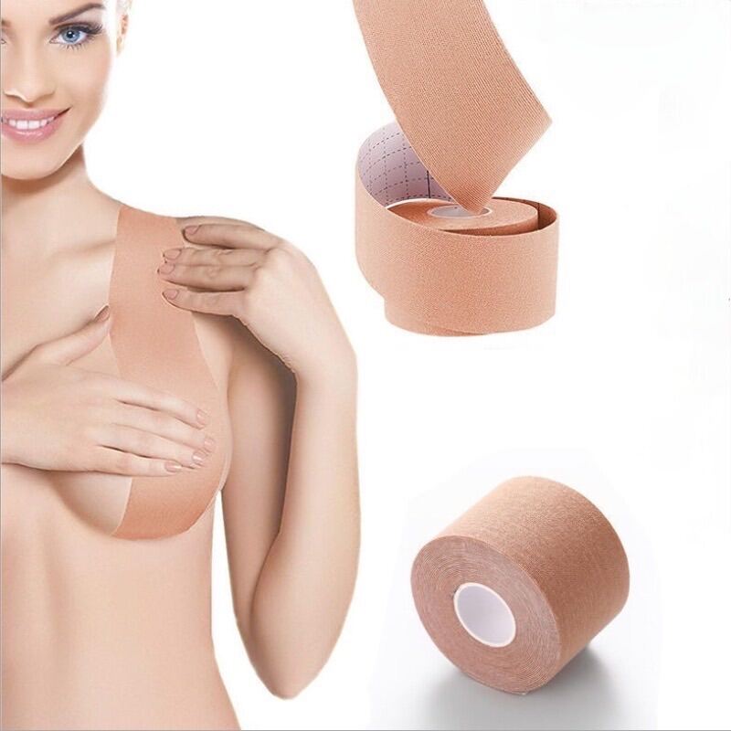 Poposy Women's Boob Tape - Invisible, Magic Nipple Tape