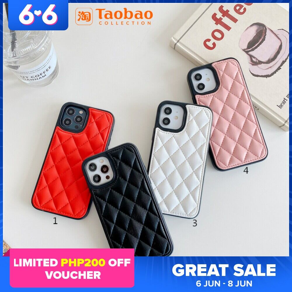 Autumn And Winter Leather Chanel Style Suitable For Iphone12promax Apple 11 Phone Case Xs Soft Case Xr Female 78plus Lazada Ph