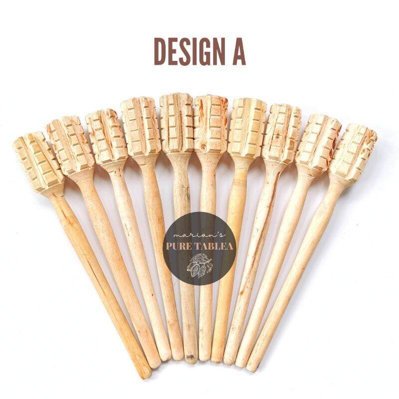 Wooden Batirol Stick / Boloneo / Molinillo / Whisk for Tsokolate 12