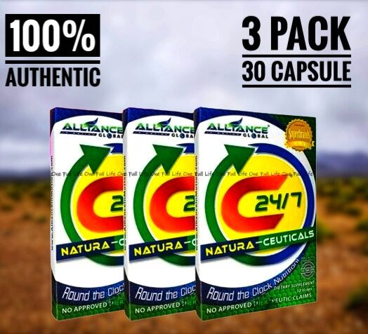 [ORIGINAL] C24/7 Natura-Ceuticals Dietary Supplement 30Vcaps (August ...