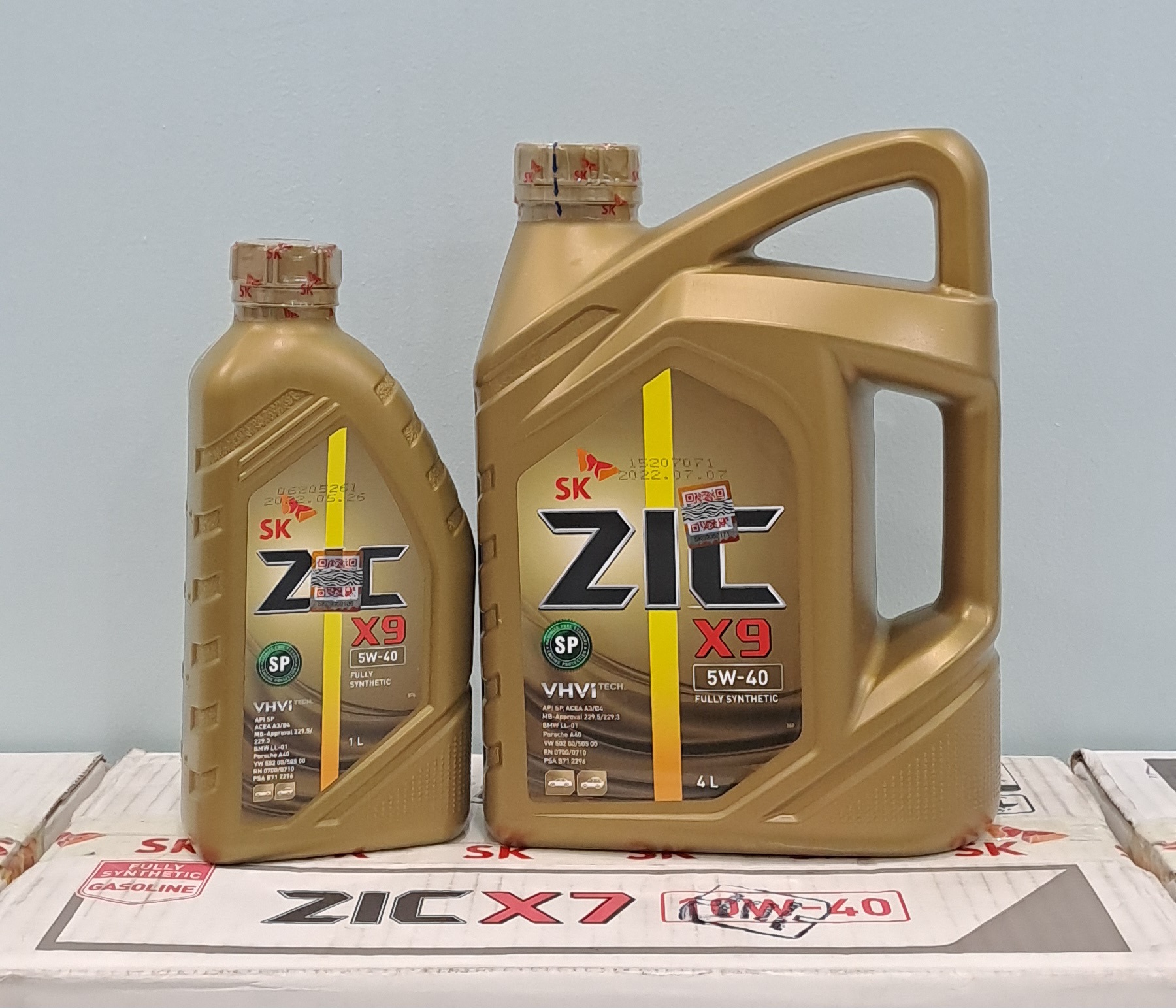 ZIC X9 5w40 Gasoline/Diesel Fully Synthetic 5-Liters | Lazada PH
