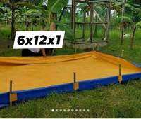 6x12x1ft Azolla Bed and Trapond ORIGINAL MARUYAMA S400 Japan Brand Waterproof used for Azolla Trapond Fishpond Fishtank Azolla pond