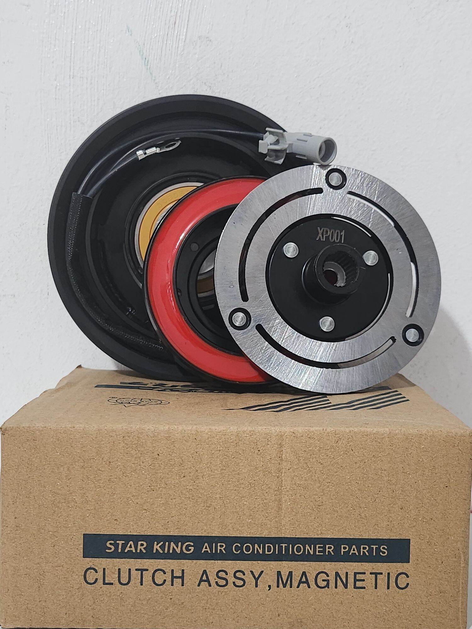 Toyota Hilux Pulley and Magnetic clutch assembly for Compressor, Hilux 7th gen (2004-2015) (For Denso Compressors)