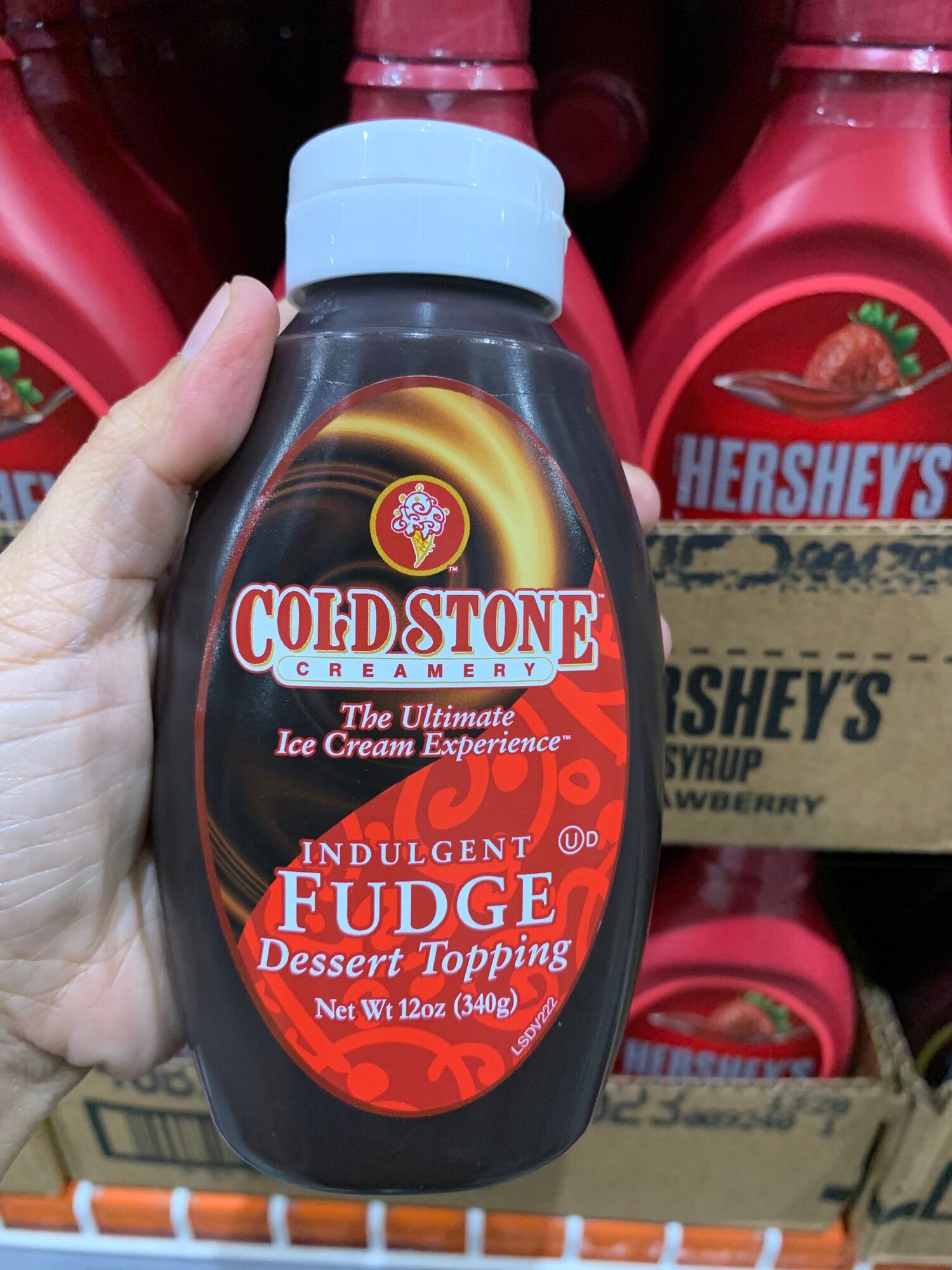 Coldstone Dessert Topping Fudge 325ml Lazada PH