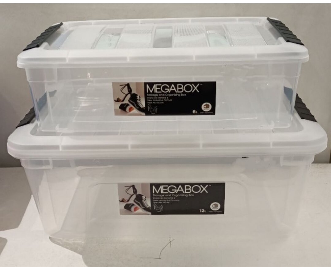 Megabox 6.5L/12L Storage Box Lazada PH